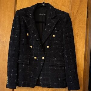 Generation Love Alexa Blazer in Black and White